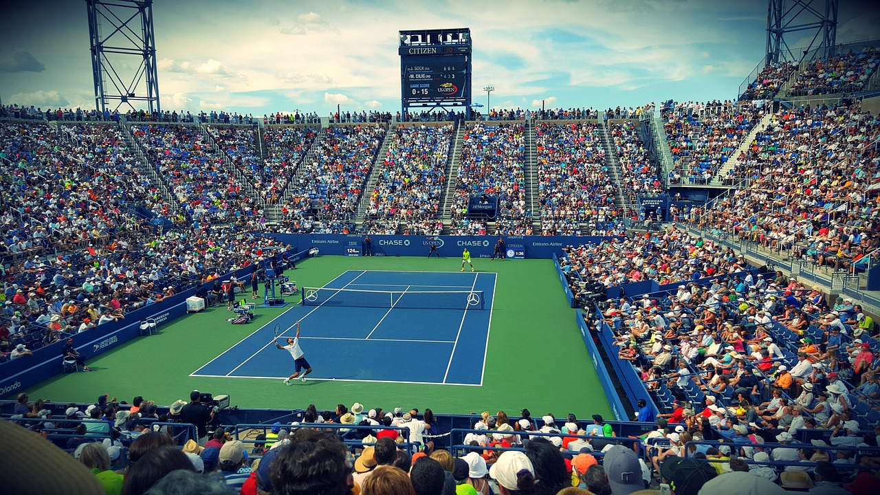 courtside tennis