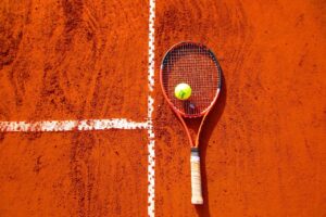 courtside tennis
