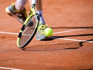 courtside tennis
