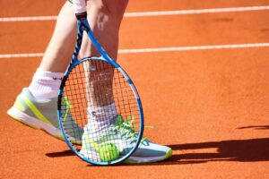 courtside tennis
