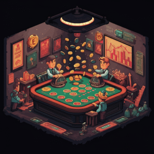 gambler table