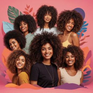 curly hair types