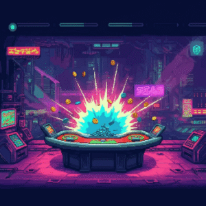 gambler table