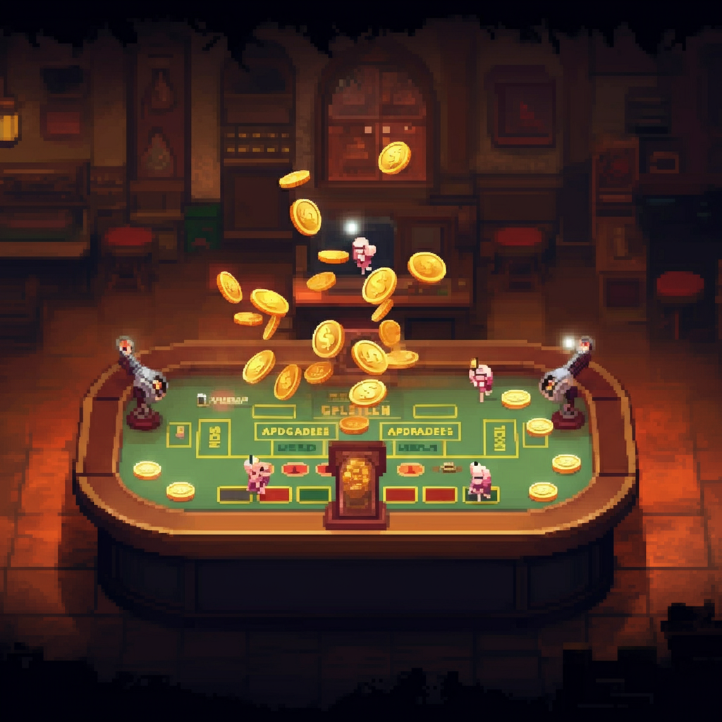 gambler table