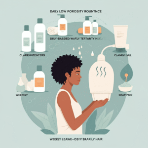 Hair care routine
