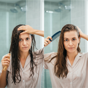 Brushing Wet Hair