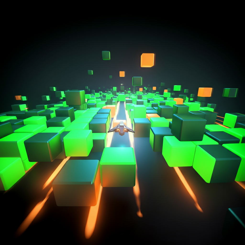 Cubefield 3D