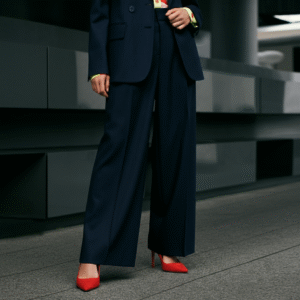 Corporate Look with Color Pop