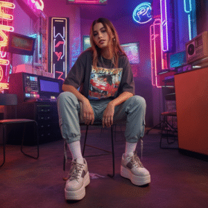 Retro Nostalgia Revival Y2K