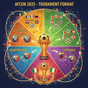 AFCON 2025 Tournament Format