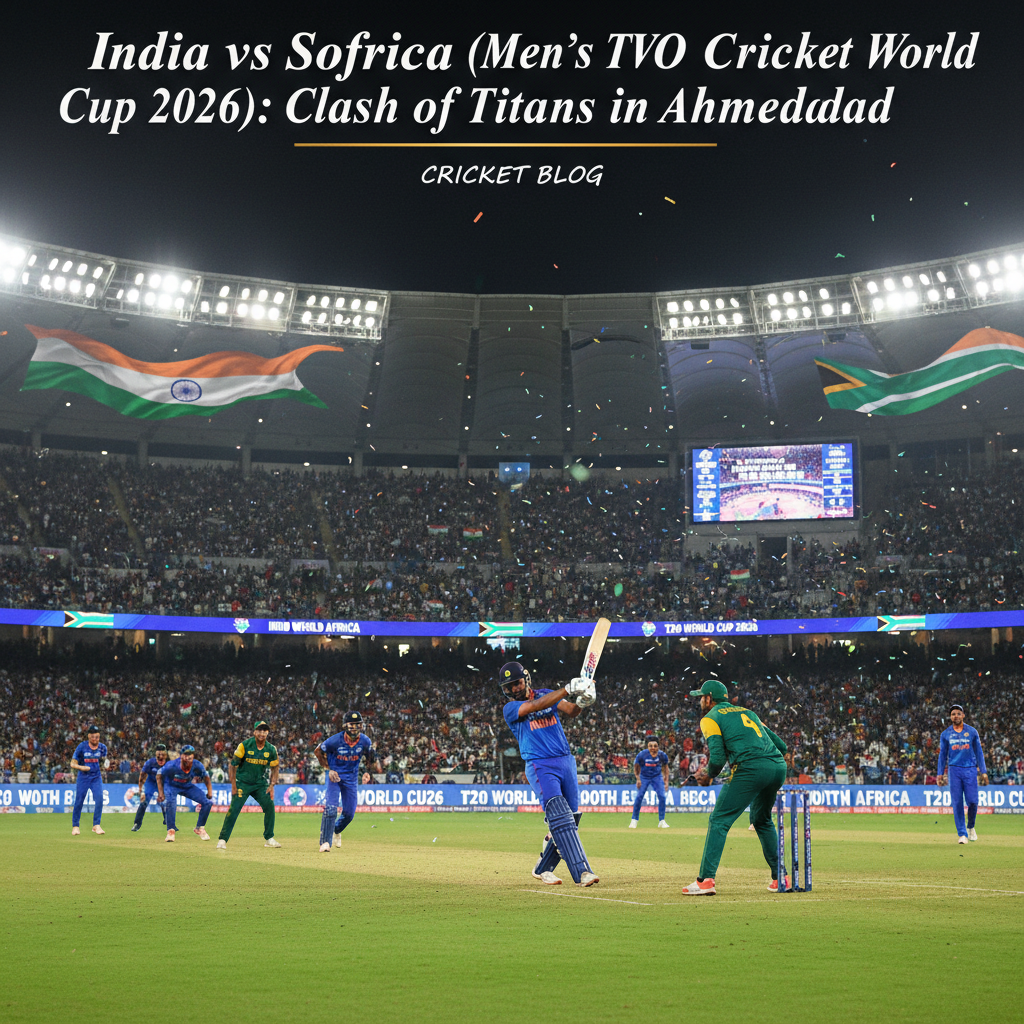 India vs SA T20WC 2026