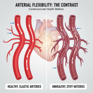 Flexible Blood Vessels