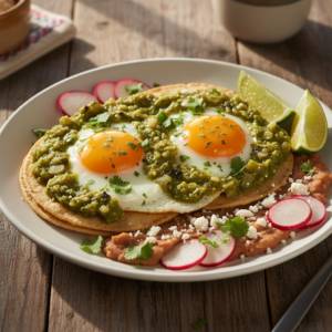 Huevos Rancheros with Salsa Verde