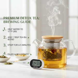 Brewing Premium Detox Tea