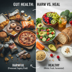 Foods That Harm Gut