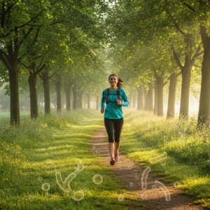 Morning Jog for Gut Health