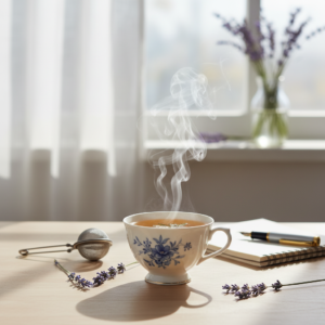 Relaxing Detox Tea Moment