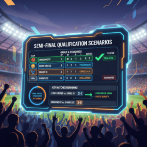Semi-final Qualification scenario