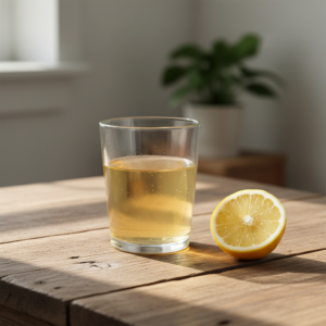 Warm Lemon Water Morning