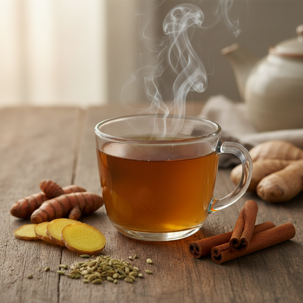 Homemade Detox Tea with Kitchen Spices