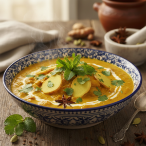 Ginger-Turmeric Curry Dish