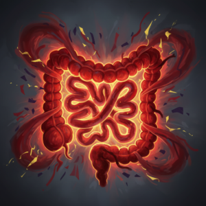 Inflamed Gut Illustration 