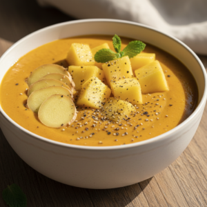 Turmeric Ginger Smoothie Bowl