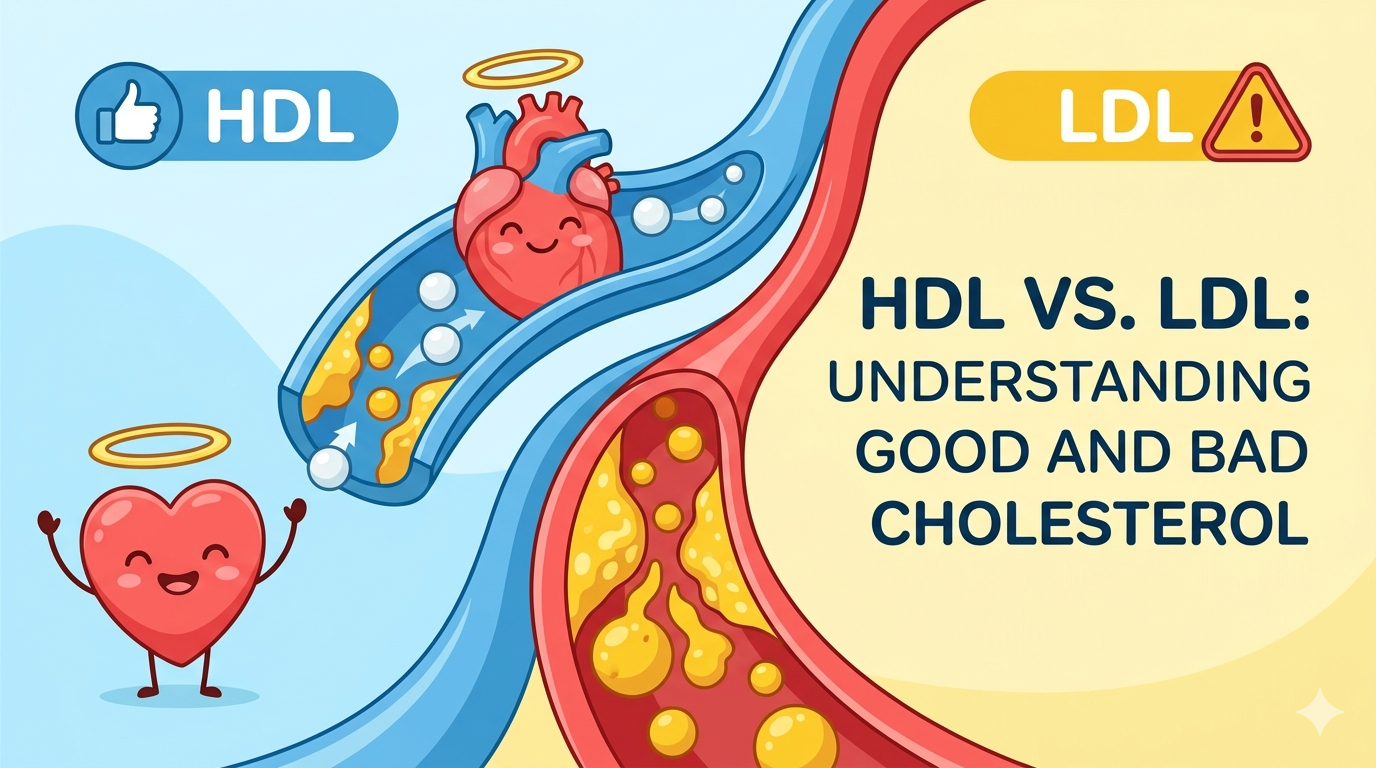 HDL vs LDL Cholesterol