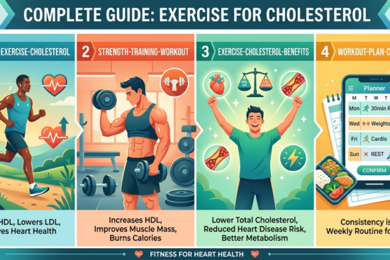 Exercise for Cholesterol: A complete Guide