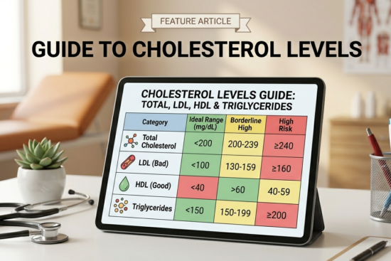 Cholesterol levels chart
