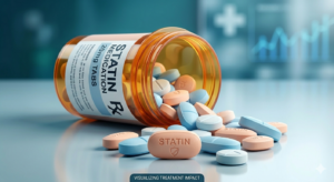 Statin pills - the most commonly prescribed cholesterol-reducing medication