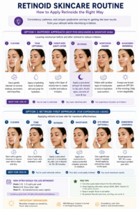Step-by-step guide to incorporating retinoids into your dermatological skincare routine correctly